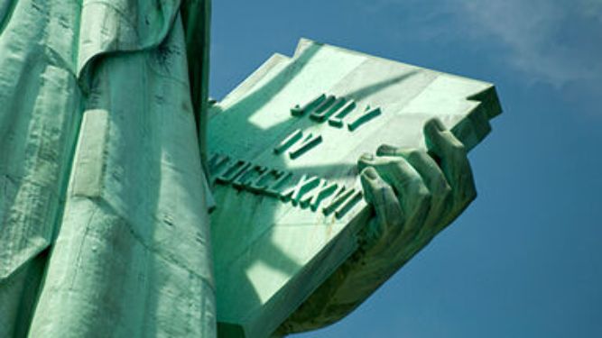 statue of liberty hand book